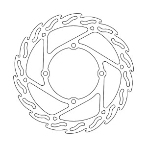 Tarcza hamulcowa przód MOTO-MASTER Flame 270mm Kawasaki KXF 250/450 '15- (adapter: M211047)