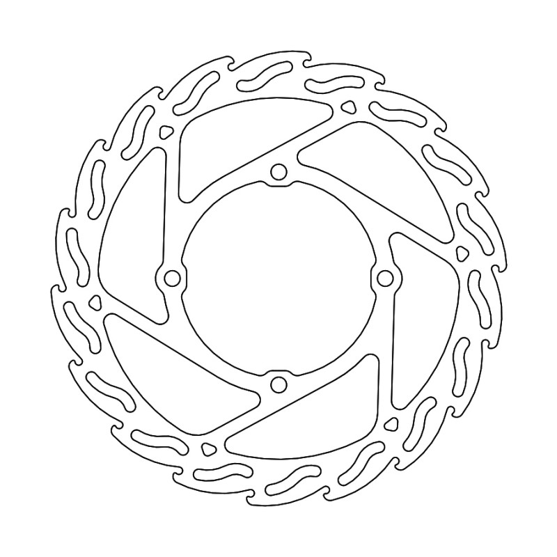 Tarcza hamulcowa przód MOTO-MASTER Flame 270mm Kawasaki KXF 250/450 '15- (adapter: M211047)