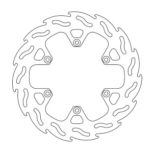 Tarcza hamulcowa tył 240mm do KTM 450 Rally '11-, Beta 250/300/350/390/400/430/450/480/498/500 RR '13-'20