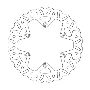 Tarcza hamulcowa tył do Yamahy YZ/YZF/WRF 125/250 '19- oraz YZF 450 '18-'19