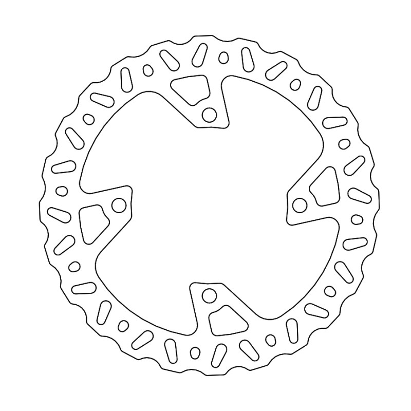 Tarcza hamulcowa tył 250mm Kawasaki KXF 450 '19 - Moto-Master Promocja