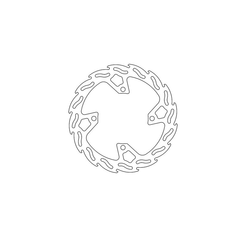 Tarcza hamulcowa tył Bimota BX 450 '23, Kawasaki KX 250 '20, KX 450 '19 (grubość 4.4mm)