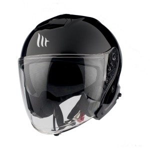 Kask otwarty Jet Blendą Thunder 3 SV Jet Solid Gloss Black rozmiar M
