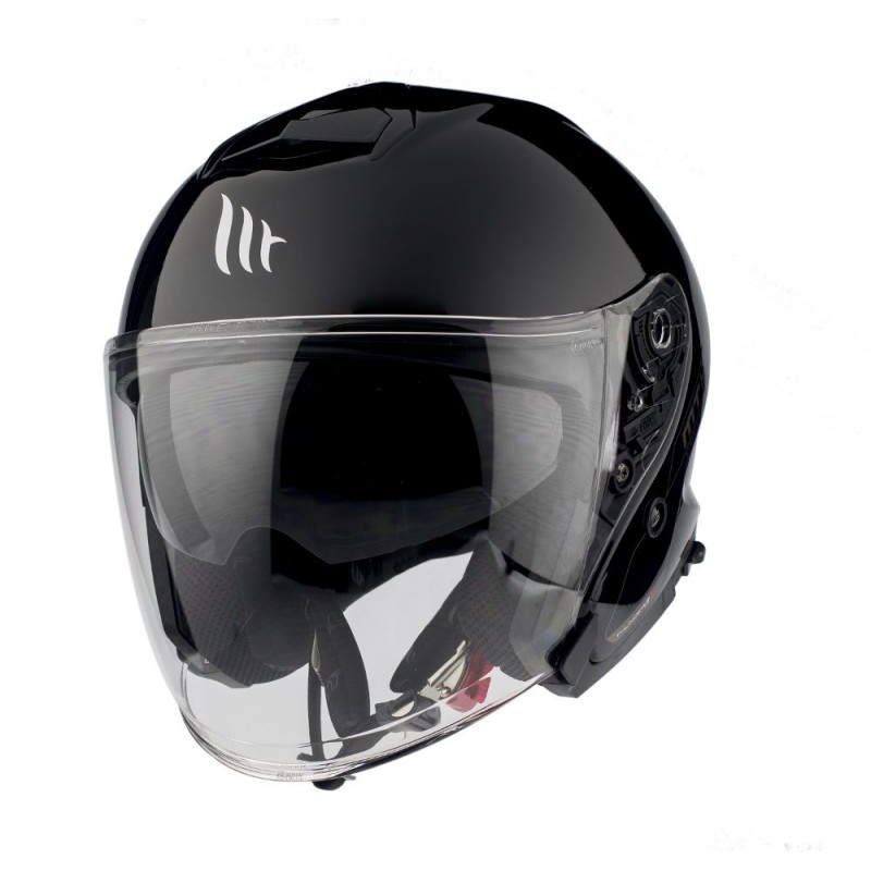 Kask otwarty Jet Blendą Thunder 3 SV Jet Solid Gloss Black rozmiar M