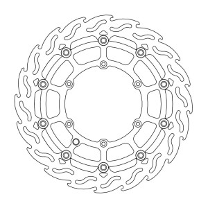 Tarcza hamulcowa pływająca 320mm do supermoto KTM/Husqvarna/Husaberg