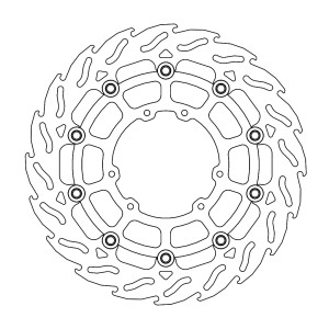 Tarcza Pływająca Przód 300mm Flame Honda CRF 250/450 '04-'25