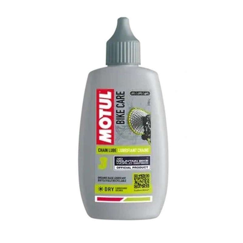 MOTUL BIKE CARE CHAIN LUBE DRY OFF ROAD 100ML OLEJ DO ŁAŃCUCHA ROWEROWEGO