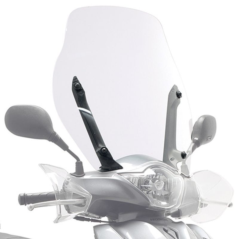 Szyba do HONDA SH 125I/150I '12-'16 53x50cm Przezroczysta