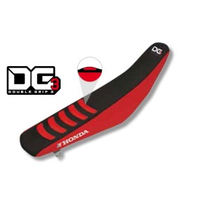Pokrowiec/siedzenie Honda CR 125/250, CRF 450R '02-'04 czarno-czerwony