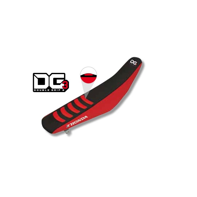 Pokrowiec na siedzenie Honda CRF 450R '05-'08 czarno-czerwony