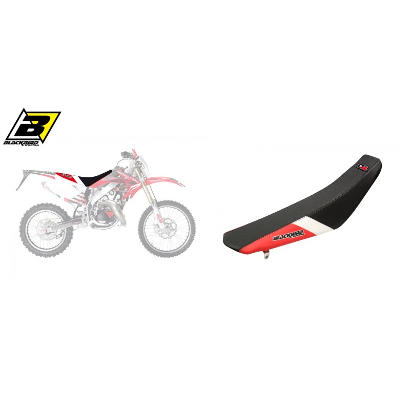 Pokrowiec/siedzenie Honda CRF 250R/450R - Wyprzedaż, kolor czarny/czerwony
