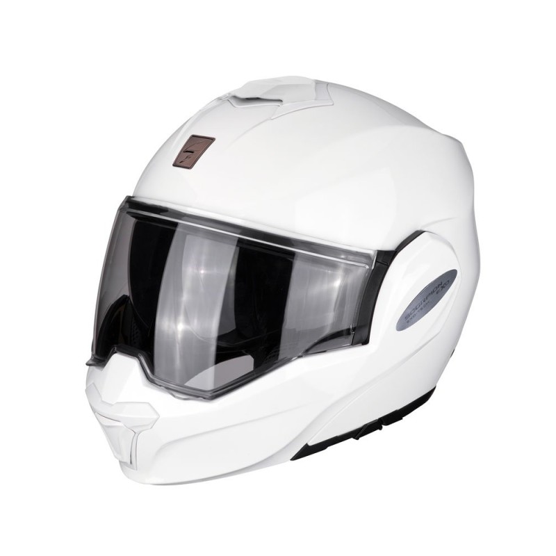Kask szczękowy Scorpion Exo-Tech Solid biały rozmiar M
