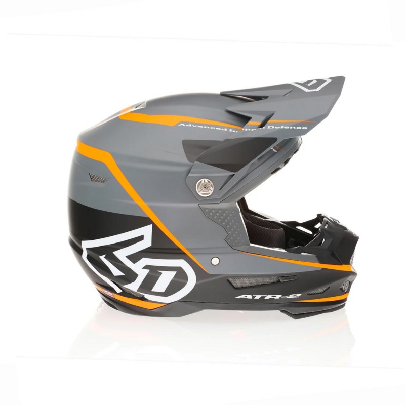 Kask cross/enduro 6D ATR-2 Alpha Neon Orange - rozmiar L