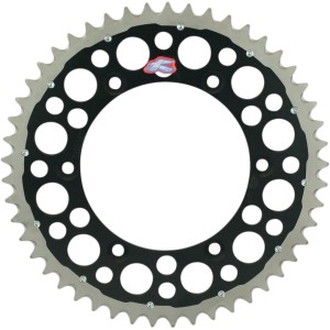 renthal zębatka tylna twinring 808 50 (stalowo-aluminiowa) kolor czarny suzuki rm/rmz (jtr808.50) (80850)