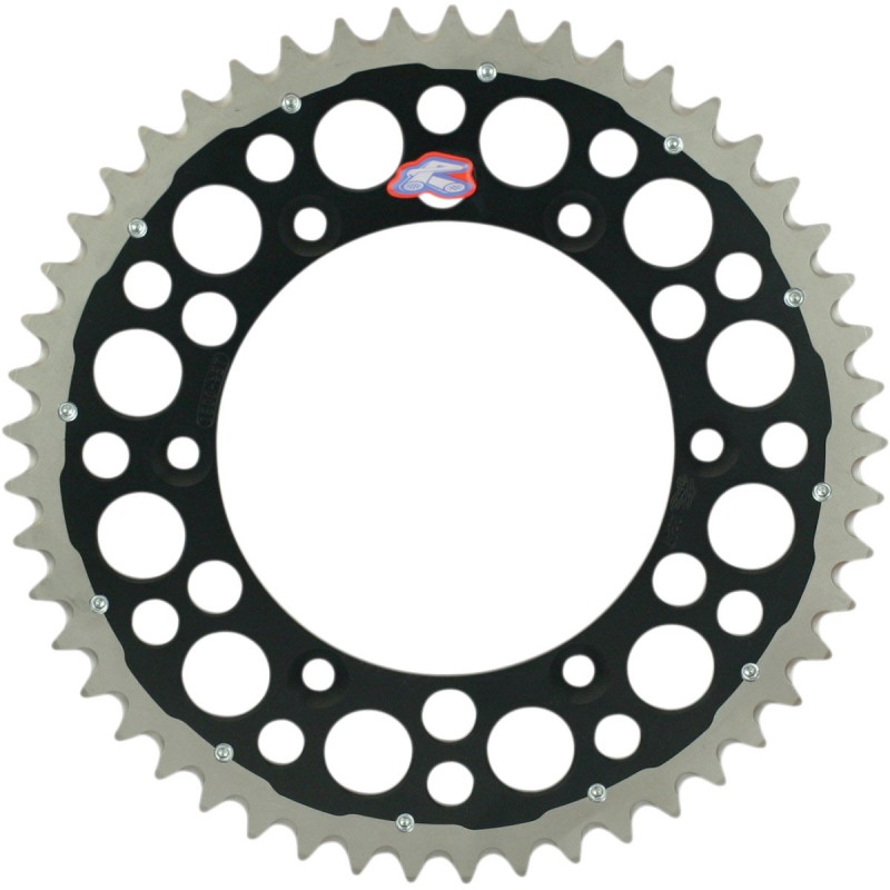 renthal zębatka tylna twinring 808 50 (stalowo-aluminiowa) kolor czarny suzuki rm/rmz (jtr808.50) (80850)