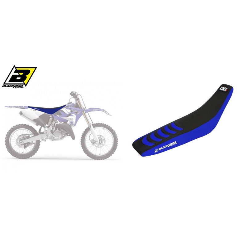 Pokrowiec na siedzenie Yamaha YZ 125/250 '02-'21 niebieski czarny