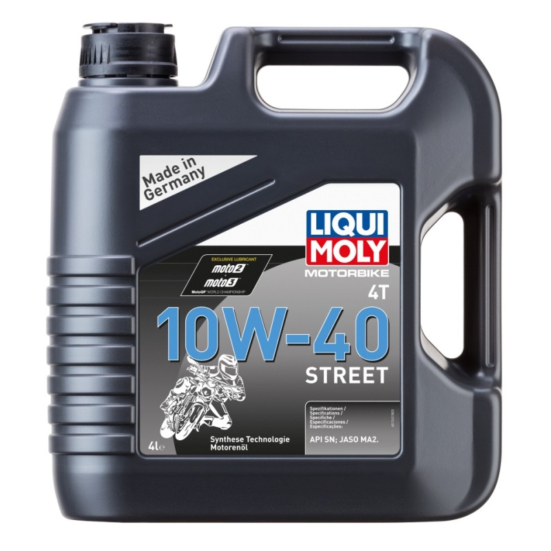 Olej silnikowy LIQUI MOLY MOTORBIKE 4T 10W40 4L