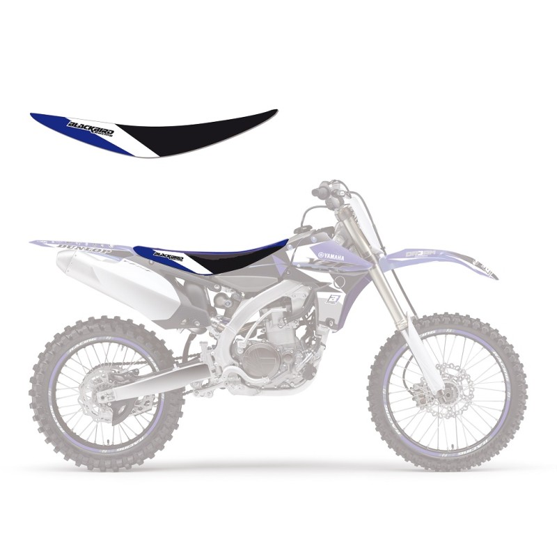Pokrowiec na siedzenie Yamaha YZF 450 '10-'13 Dream 3 kolor czarny biały niebieski
