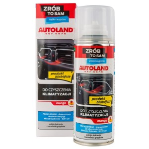 AUTOLAND Środek do Czyszczenia Klimatyzacji Mango 0,2L - Skuteczne usuwanie brzydkich zapachów