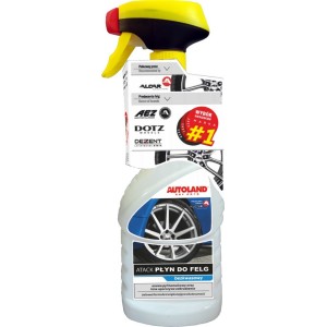AUTOLAND ATACK PŁYN DO FELG 0,75L (6) - Skuteczna ochrona i czyszczenie felg samochodowych