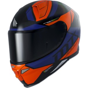 Kask integralny MT Revenge 2 Scalpel A4 Gloss Fluor Orange - rozmiar XS