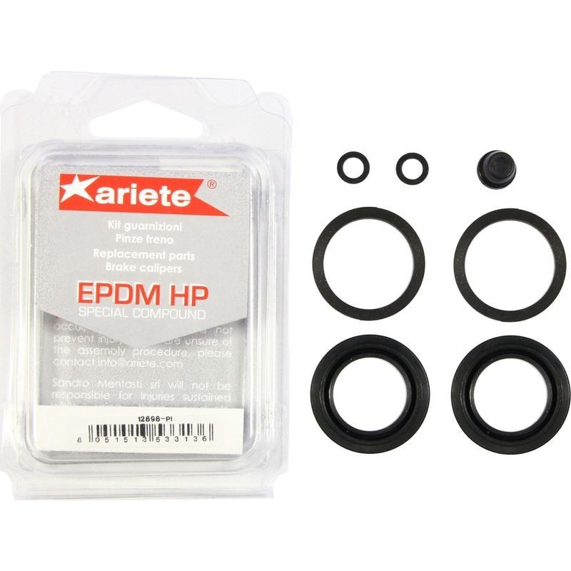 Zestaw naprawczy zacisku hamulcowego do Aprilia RX 50 91-06, Beta RR 50/125, Malaguti 50/125/200/250, Piaggio 50/125/150/180