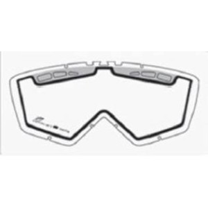 ARIETE SZYBA PODWÓJNA DO GOGLI BEZBARWNA I WENTYLOWANA