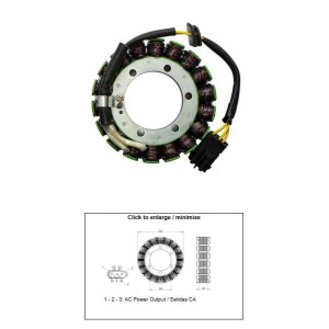 Dze Uzwojenie Alternatora Stator do BMW F 650GS, F 700GS, F 800R, F 800ST, F 800GT