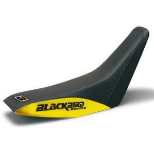 Pokrowiec / poszycie na siedzenie Suzuki RM 125/250 '91-'95 - kolor czarny żółty