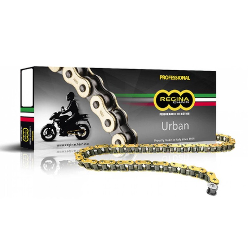 Łańcuch napędowy REGINA 520RT (114 ogniw) do 250 ccm - złoty