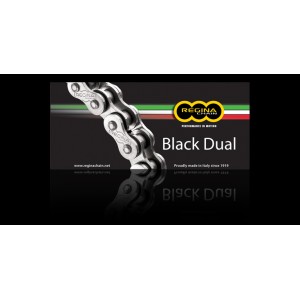 Łańcuch napędowy Regina 520ZRA (114 ogniw) - Dual Z-Ring do 600ccm - czarny