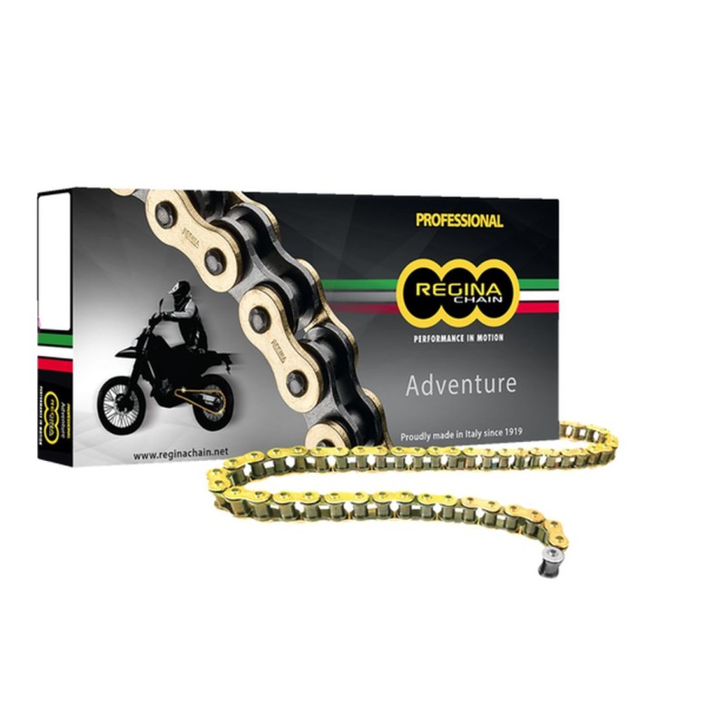 REGINA ŁAŃCUCH NAPĘDOWY 520ZRE (106 OGNIW) - Z-RING ENDURO DO 650CCM (ZŁOTY)