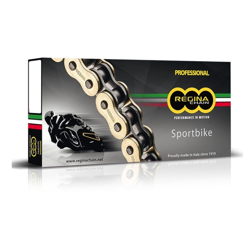 REGINA ŁAŃCUCH NAPĘDOWY 520ZRP (108 OGNIW) Z-RING TOURING-STREET ZŁOTY