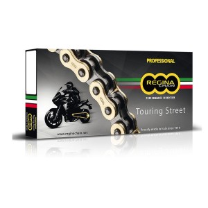 regina łańcuch napędowy 530zrt (108 ogniw) z-ring touring-street do 1000ccm złoty (zakuwka) (136zrt/006)