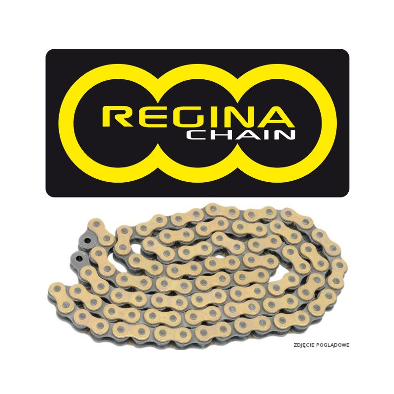 regina łańcuch napędowy 530zrt (122ogniw) z-ring touring-street do 1000ccm złoty (zakuwka) (136zrt/01f)
