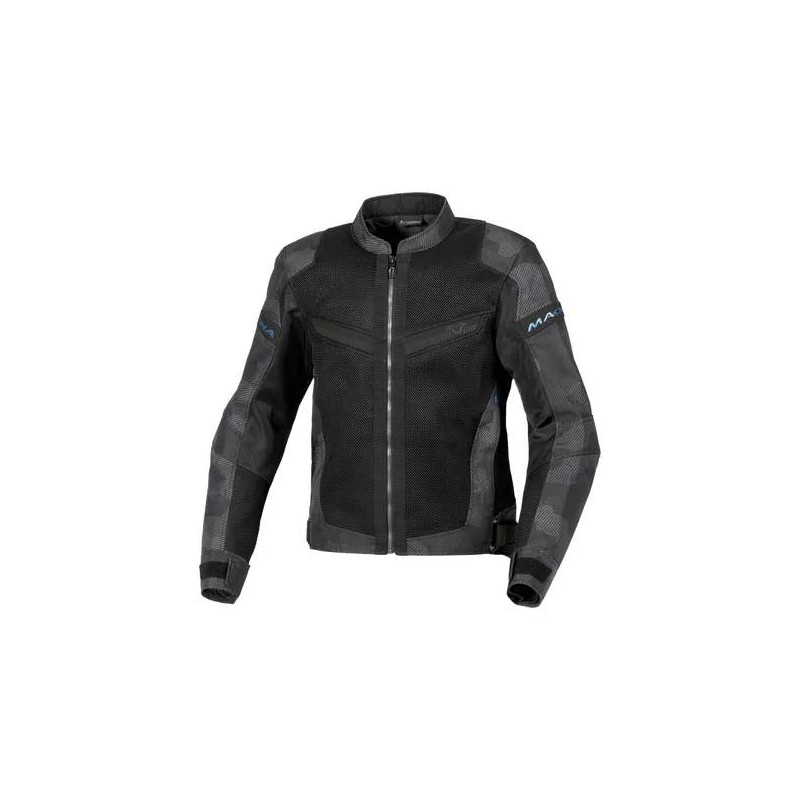 Wyprzedaż kurtka Macna Velotura czarno-szary camo rozmiar L