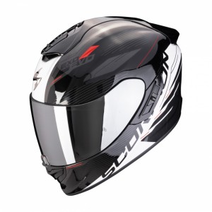 Kask integralny Scorpion Exo-1400 II Luma Black-White czarny/biały rozmiar L