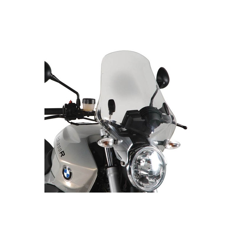 Szyba Kappa do BMW R 1200 R (06-18) 49,5 x 46 cm - Mocowanie A147AK