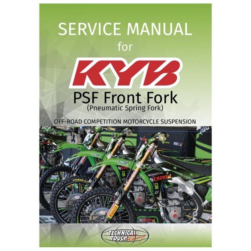 Książka serwisowa KYB PSF (Pneumatic Spring Fork) - Instrukcja obsługi