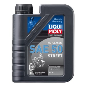 LIQUI MOLY Olej silnikowy mineralny HD-CLASSIC SAE 50 4T 1L - Kup teraz!