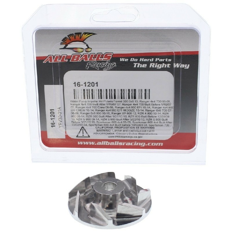 All Balls wirnik pompy wody Polaris - Układ chłodzenia, wałki i wirniki