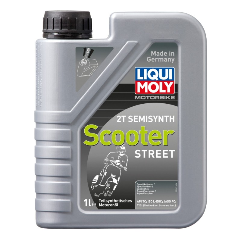 LIQUI MOLY OLEJ SILNIKOWY MOTORBIKE 2T PÓŁSYNTETYCZNY SCOOTER 1L - Sklep Moto