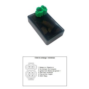 DZE MODUŁ ZAPŁONU CDI HONDA NX 650 DOMINATOR '88-'91 (30410-MN9-791; 30410-MN9-790)