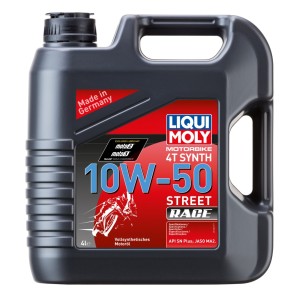 LIQUI MOLY OLEJ SILNIKOWY MOTORBIKE 4T SYNTETYCZNY 10W50 RACE 4L - Najwyższa jakość dla Twojego motocykla!
