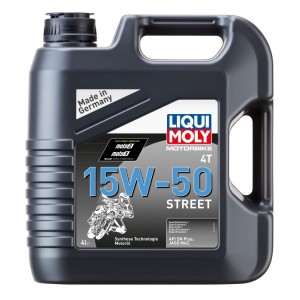 LIQUI MOLY OLEJ SILNIKOWY MOTORBIKE 4T 15W50 STREET 4L - Kup teraz!