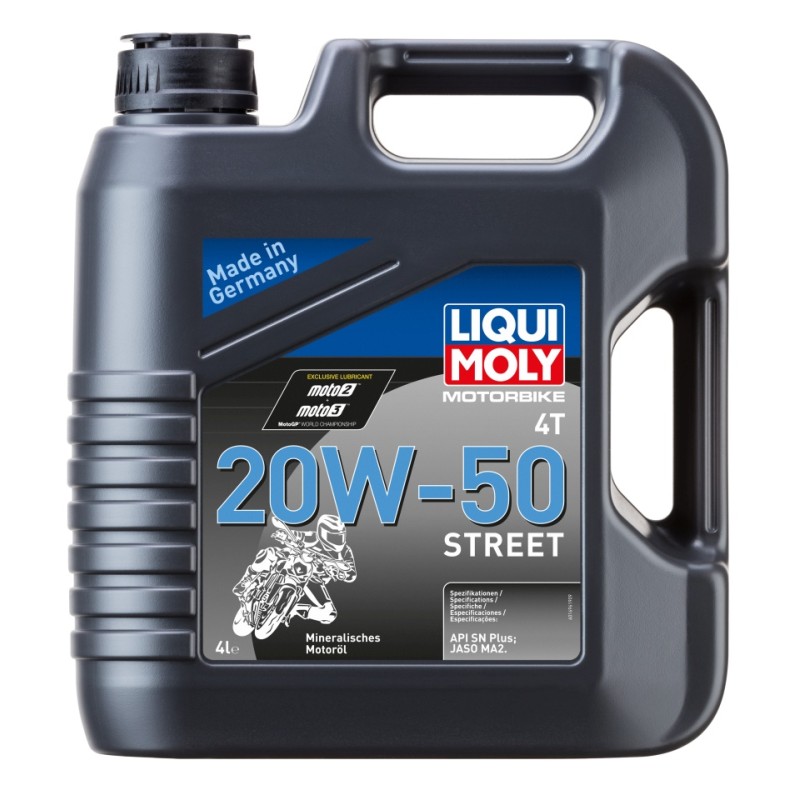 Olej silnikowy LIQUI MOLY 20W50 4L - mineralny