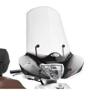 Szyba Kappa do Suzuki Sixteen 125-150 (08-16) 56,5 x 71,5 cm - Przezroczysta