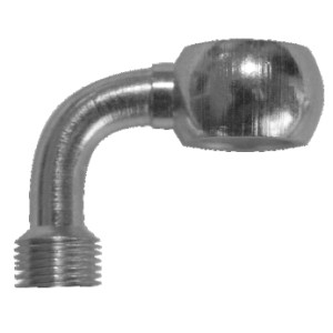FREN TUBO KOŃCÓWKA PRZEWODU HAMULCOWEGO 10MM 90° CHROMOWANA