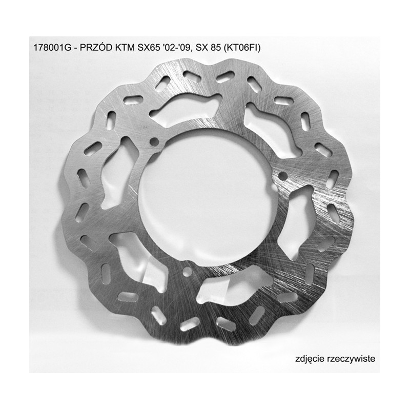 Tarcza hamulcowa przód KTM SX65 \'02-\'09, SX 85 - GROSSKOPF Wyprzedaż
