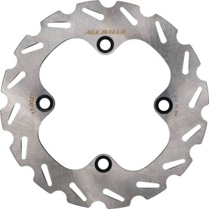 all balls tarcza hamulcowa tył yamaha yfm 550 grizzly \'09-\'15, yfm 700 grizzly \'07-\'24, (205x98x4,0mm) (4x10,5mm)